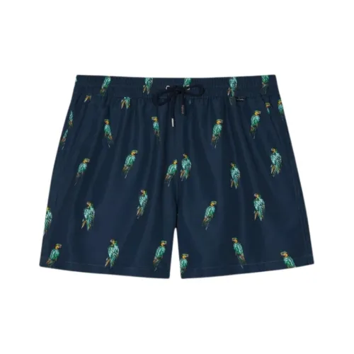 Paul Smith Морские Синий Мужские Повседневные Шорты