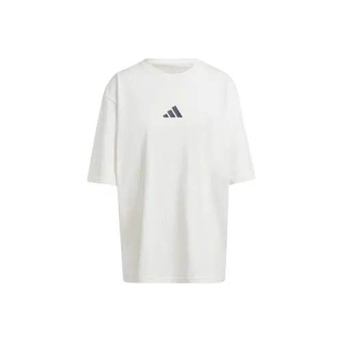 Adidas T-Shirt Женская Розовая Белая