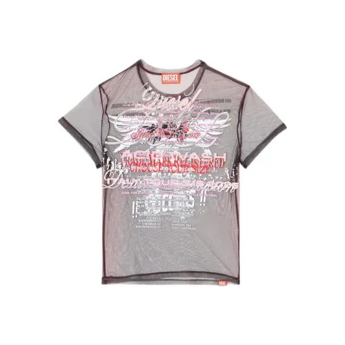 DIESEL Черные Женские Футболки