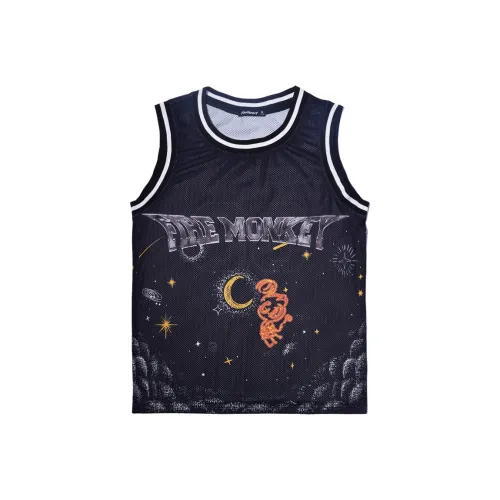 FireMonkey Баскетбольная Джерси Унисекс Черная