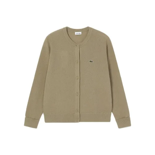 LACOSTE Желто-коричневые Женские Свитеры