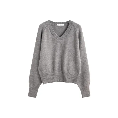 Tonlion Свитер Женский Средний Фотиния Серый