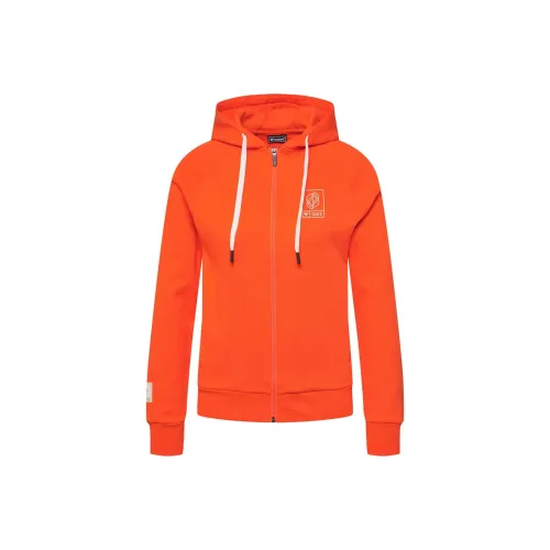 Hummel GG12 Sweat ZIP Толстовка Свитшот Женские Оранжевый