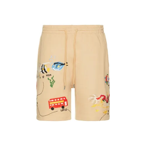 ICECREAM Повседневные шорты Мужские Бежевые