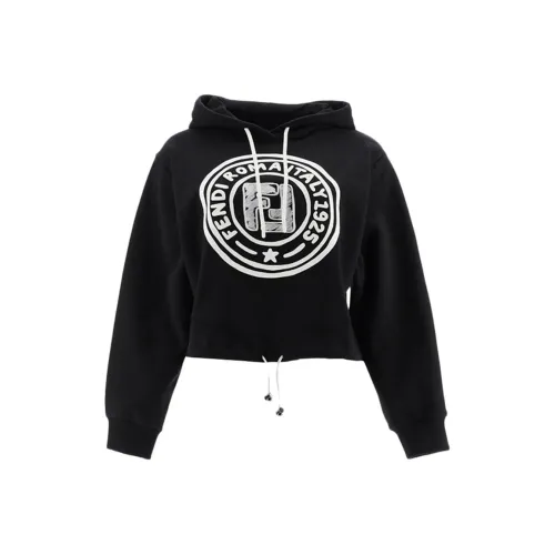 FENDI Черные Женские Свитшоты