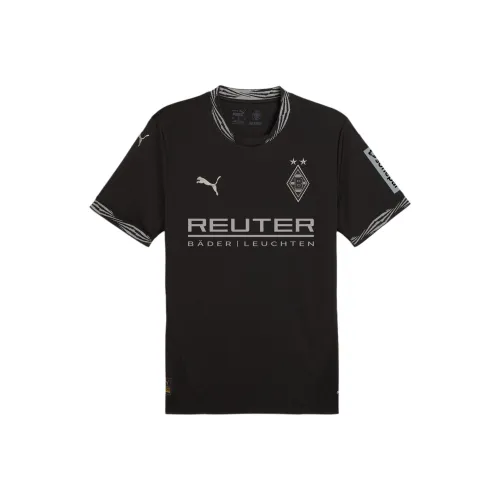 PUMA Borussia Mönchengladbach Футбол Джерси Мужской Черный Серый