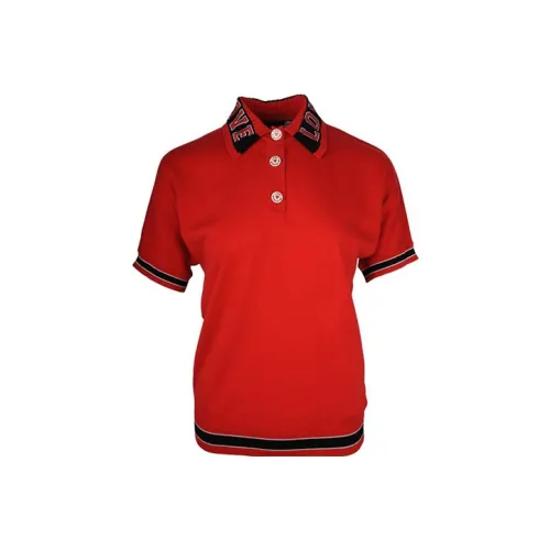 MOSCHINO Женские Поло Красного цвета