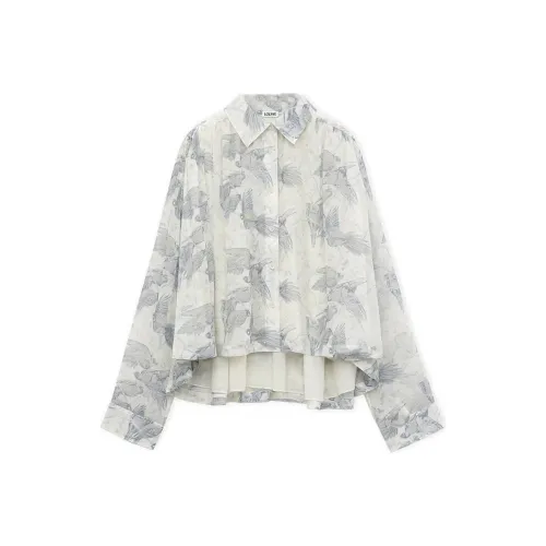 LOEWE SS24 Рубашка Женская Многоцветная