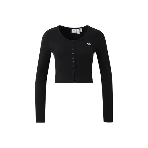 Adidas Originals Комплект с короткими рукавами T-рубашка Женская Черный