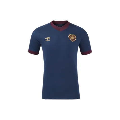 Umbro FW24 Футбол Джерси Мужской Синий Коричневый