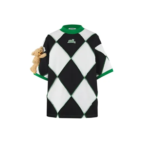 13 DEMARZO SS23 Рукав с оборванным плечом T-рубашка Унисекс