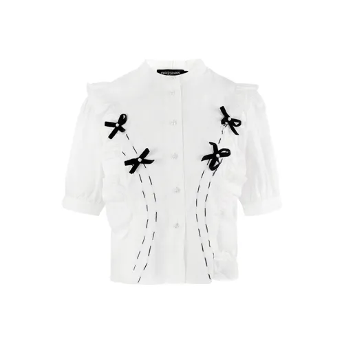 CLOUD SEASON Рубашка Женская Белая