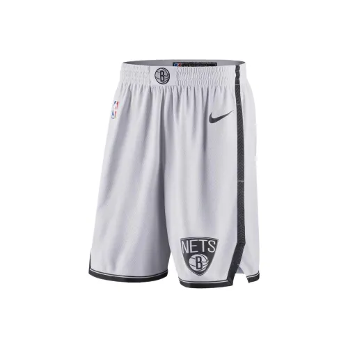 NBA Brook Lin Basketball Team Nike Association Swingman Баскетбольные шорты Мужской Белый Черный