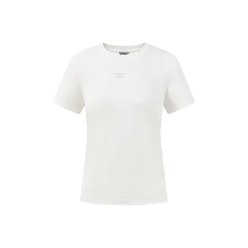 Женские футболки с принтом "Пони Белый"