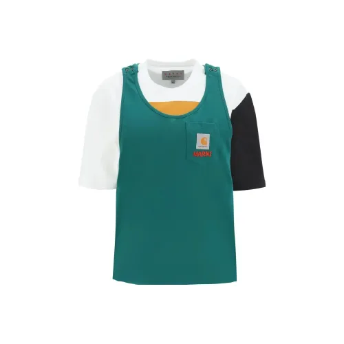 MARNI Зеленые Женские Рубашки T