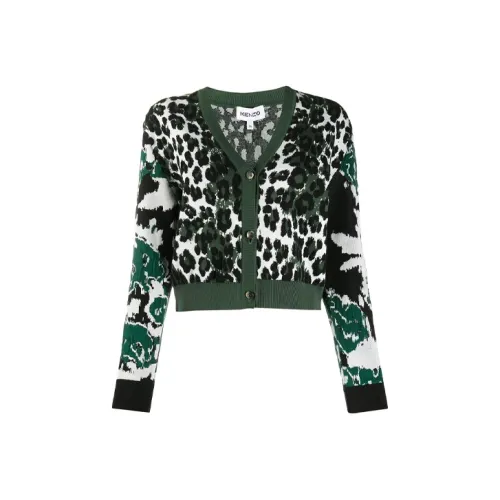 KENZO Зеленый Женский Трикотаж