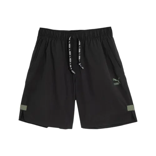 PUMA Classics Woven Повседневные шорты Мужские Черные