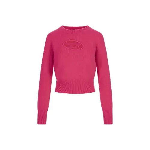 DIESEL Розовые Женские Свитеры