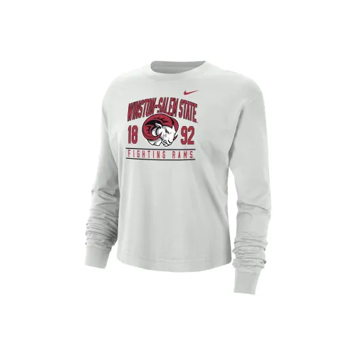 nike Рукав со спущенным плечом T-рубашка Женская Фотонная пыль