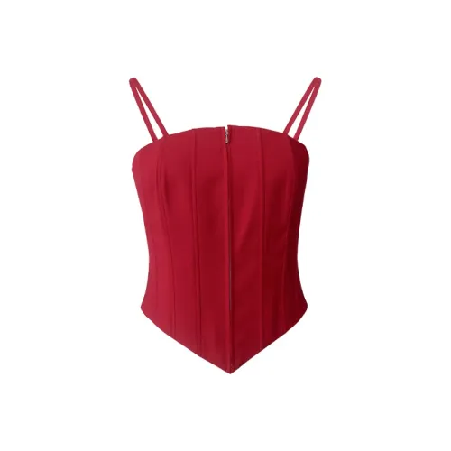 SIQIZ Красный Женские Камисоли