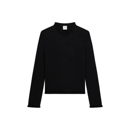 COURREGES Черный/Черный Женские Свитера