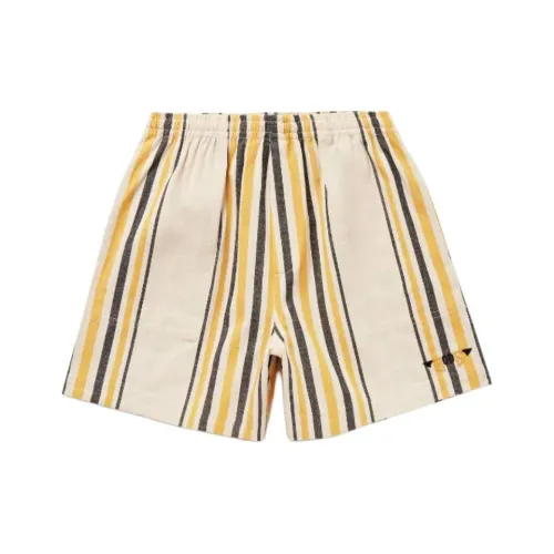 Bode Повседневные шорты Мужские Желтые