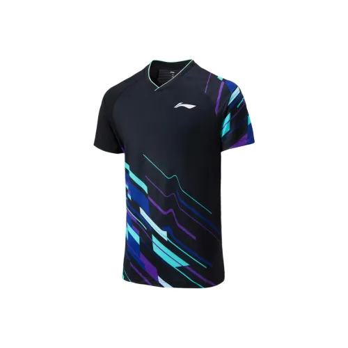 Подкладка Badminton series Бадминтон Джерси Унисекс Черный