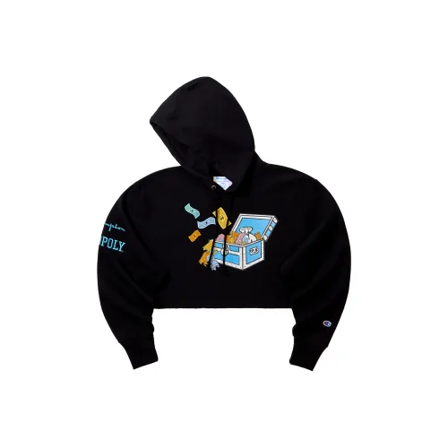 Champion X Hasbro Черный Женские Свитшоты