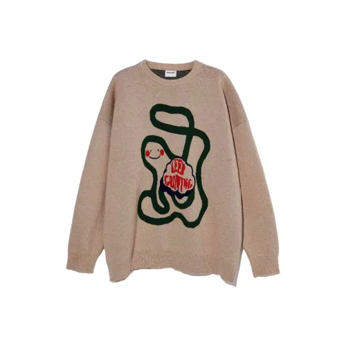 WELLME Хаки Женские Свитеры