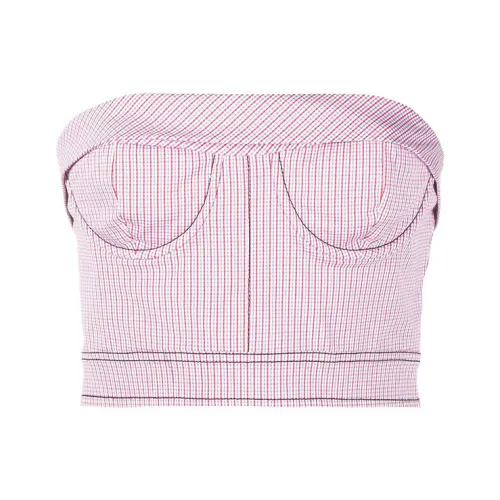 PHILOSOPHY DI LORENZO SERAFINI Без бретелек Топ Женский Розовый