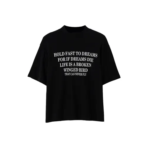 SOON FLOWER T-рубашка Женская Черная