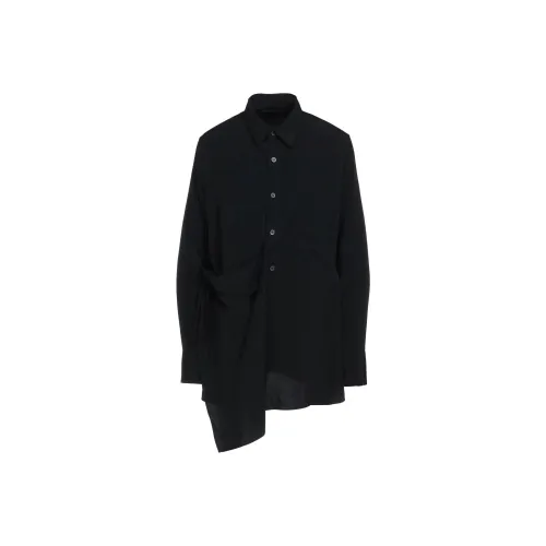 Yohji Yamamoto Черные Женские Рубашки