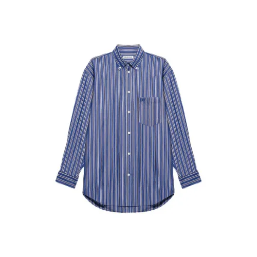 BALENCIAGA Синие Женские Рубашки