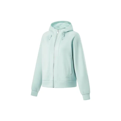 LINING Fitness Series Толстовка Женская Перо Зеленый