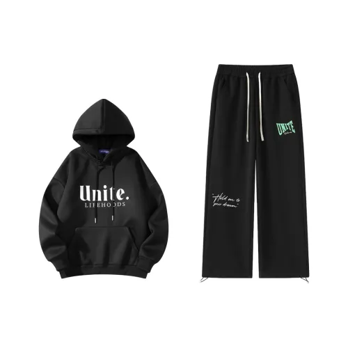 Unite Life HOODS Повседневная Спортивная Одежда Унисекс