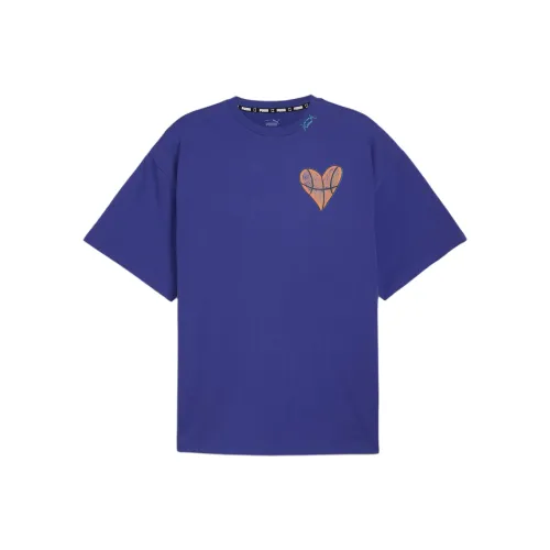 PUMA Getting Crafty Баскетбольный Джерси Унисекс Фиолетовый