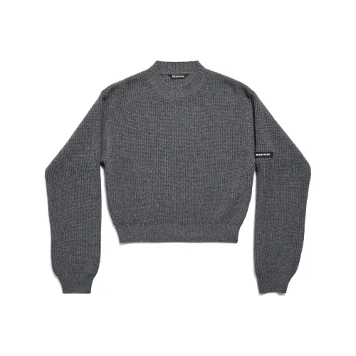 Balenciaga Свитер Женский Серый