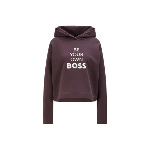 HUGO BOSS Черные Женские Свитшоты