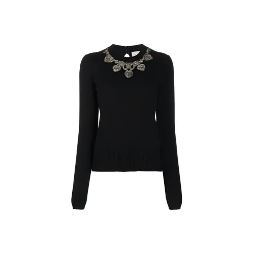 Alexander McQueen Черный Женские Кашемировые Свитеры