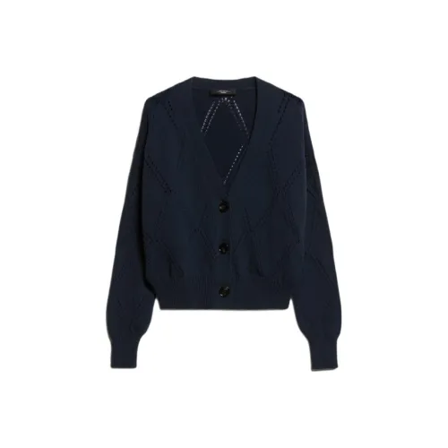 WEEKEND MaxMara Морской синий Женские Трикотаж