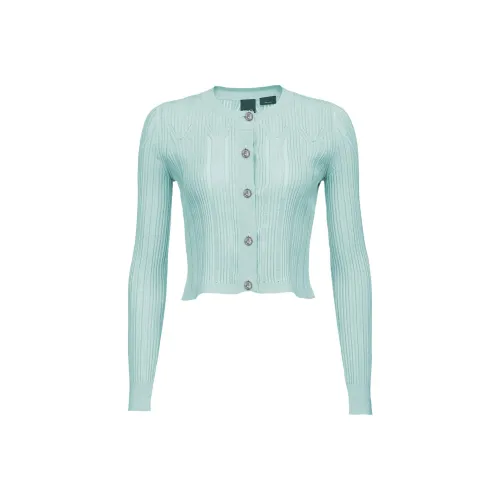 PINKO SS22 Slim Fit Трикотаж Женский Светло-Синий