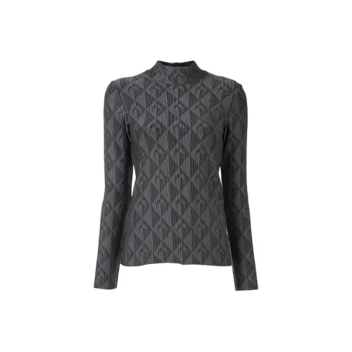 Marine Serre FW21 Slim Fit Трикотаж Женский Черный