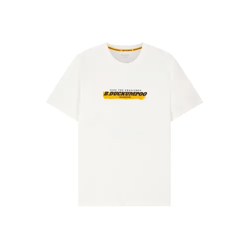 KUMPOO x B.Duck Бадминтон Джерси Унисекс Белый