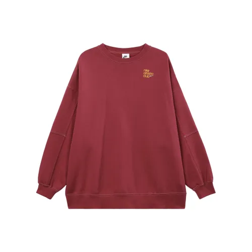 NIKE Rash Коричнево-красный Женские Свитшоты