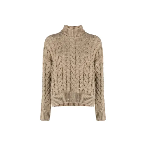 Brunello Cucinelli Бежевые Женские Свитеры