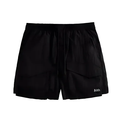 KITH Collaboration Мужские Повседневные Шорты Черные