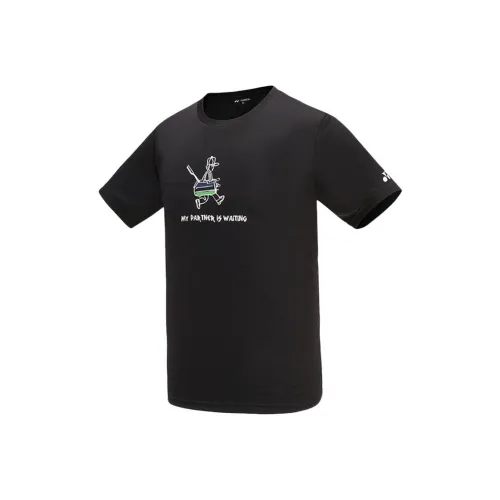 YONEX Бадминтон Джерси Унисекс Черный