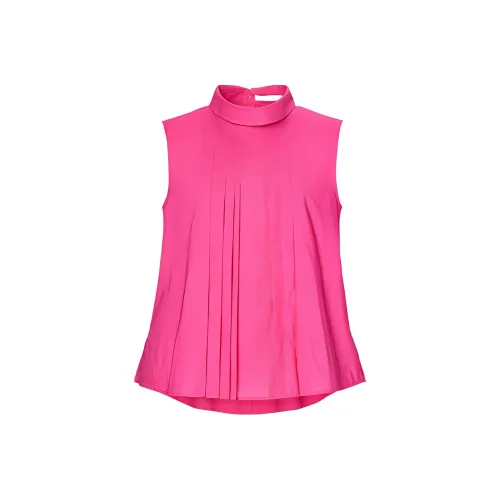 UNIQLO MARNI Co Branding Персиково-розовый Женские Рубашки