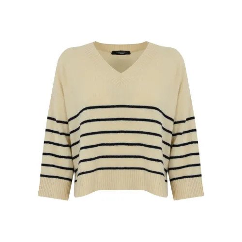 WEEKEND MaxMara Экрю Женские Свитеры