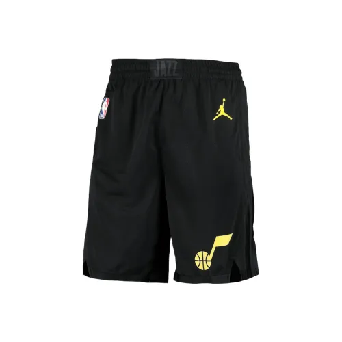 NBA x Jordan Utah Jazz Баскетбольные шорты Мужские Черные